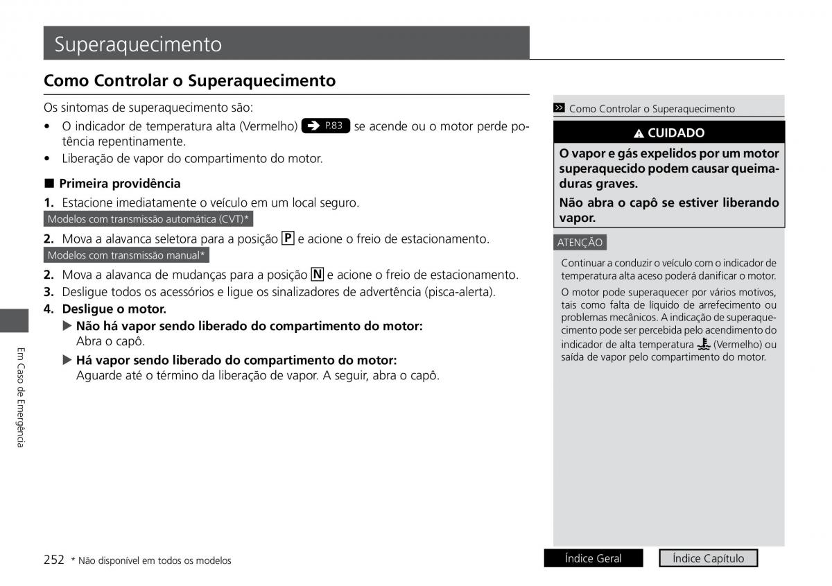 Honda HR V II 2 manual del propietario / page 260