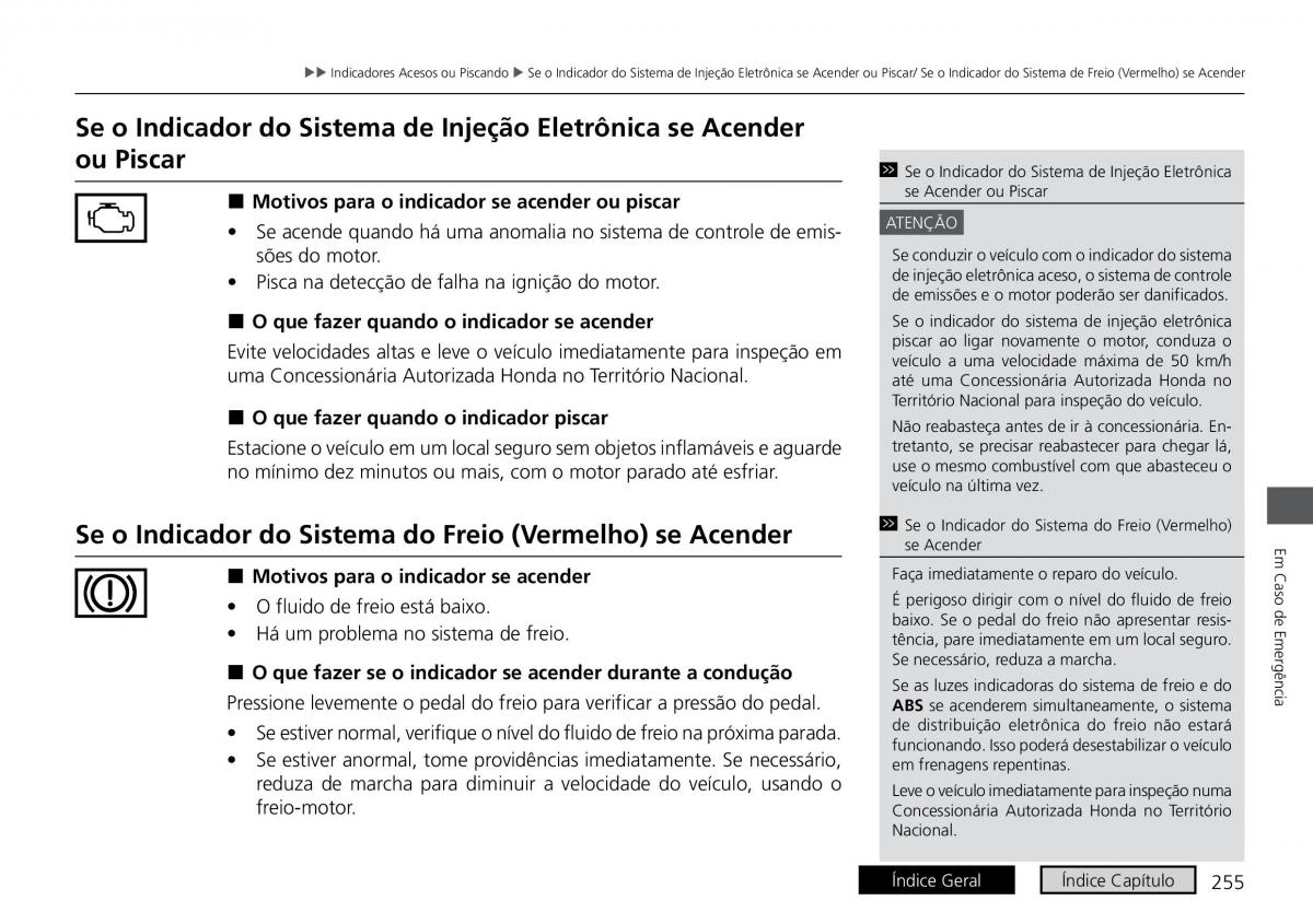 Honda HR V II 2 manual del propietario / page 263