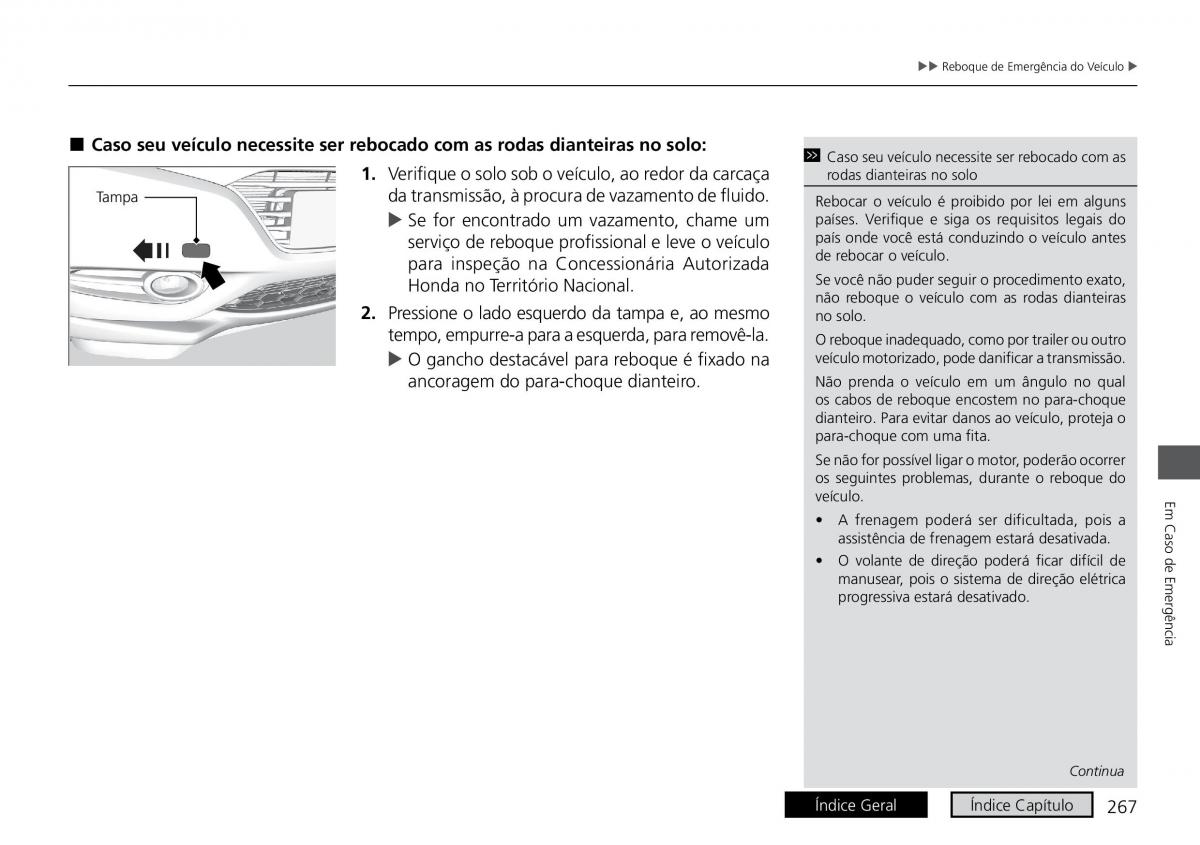 Honda HR V II 2 manual del propietario / page 275