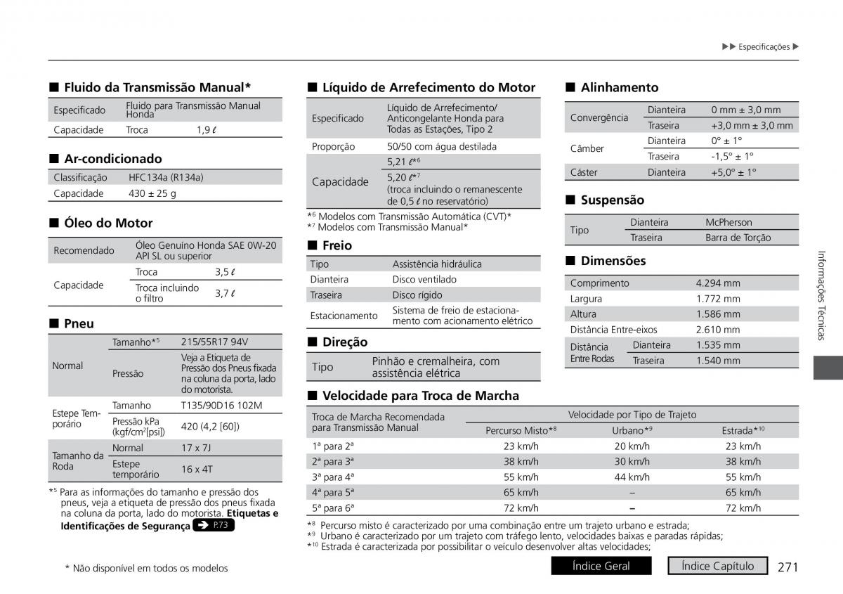 Honda HR V II 2 manual del propietario / page 279