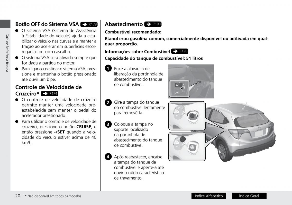 Honda HR V II 2 manual del propietario / page 28