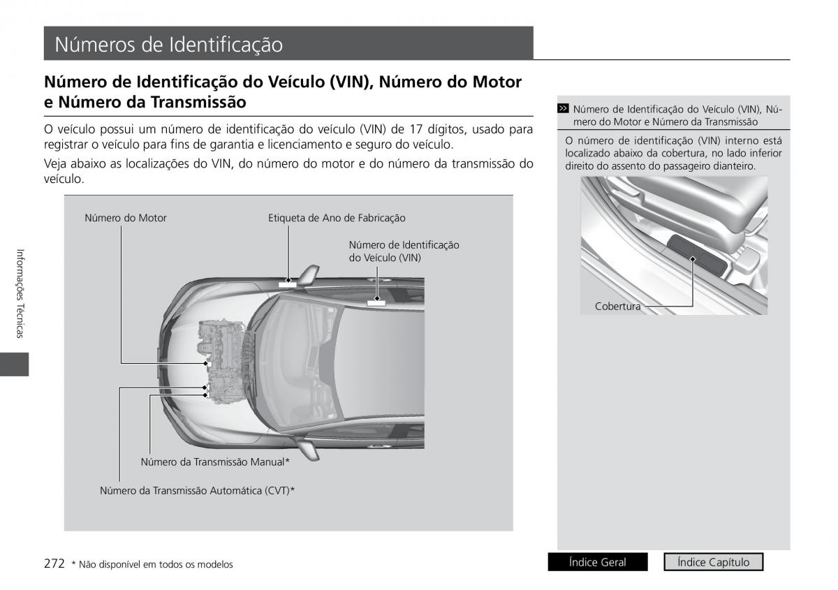 Honda HR V II 2 manual del propietario / page 280