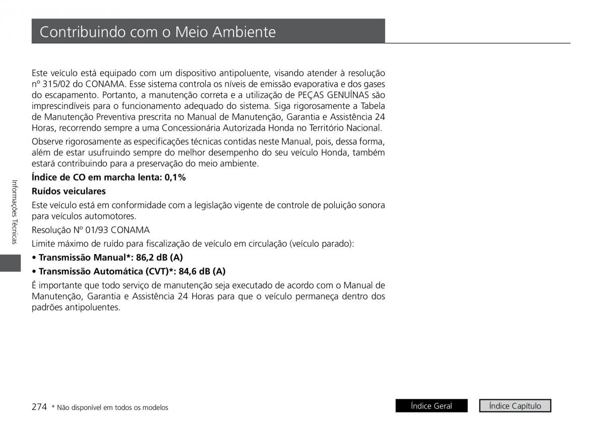 Honda HR V II 2 manual del propietario / page 282