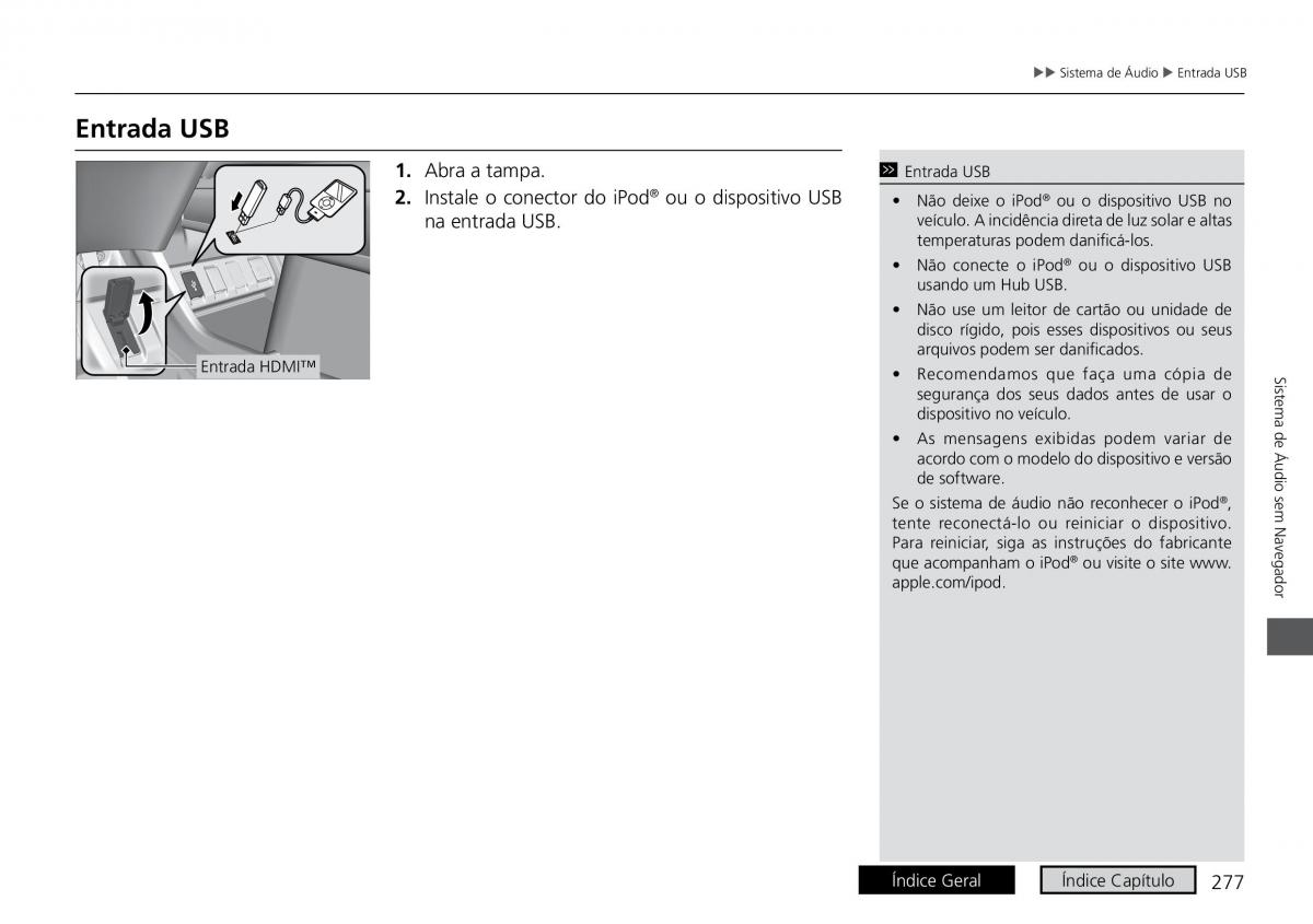 Honda HR V II 2 manual del propietario / page 285