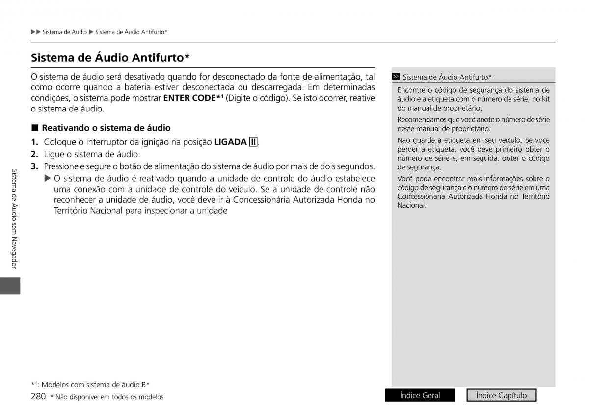 Honda HR V II 2 manual del propietario / page 288