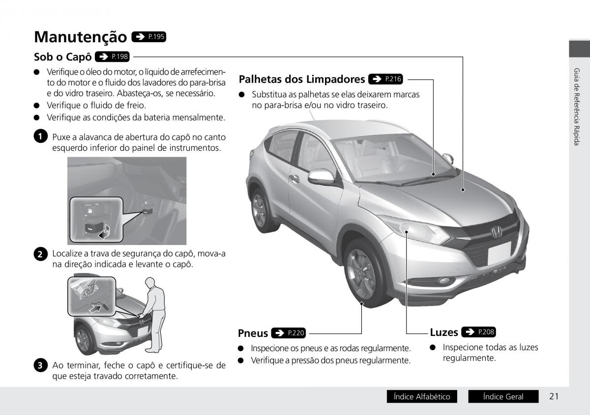 Honda HR V II 2 manual del propietario / page 29