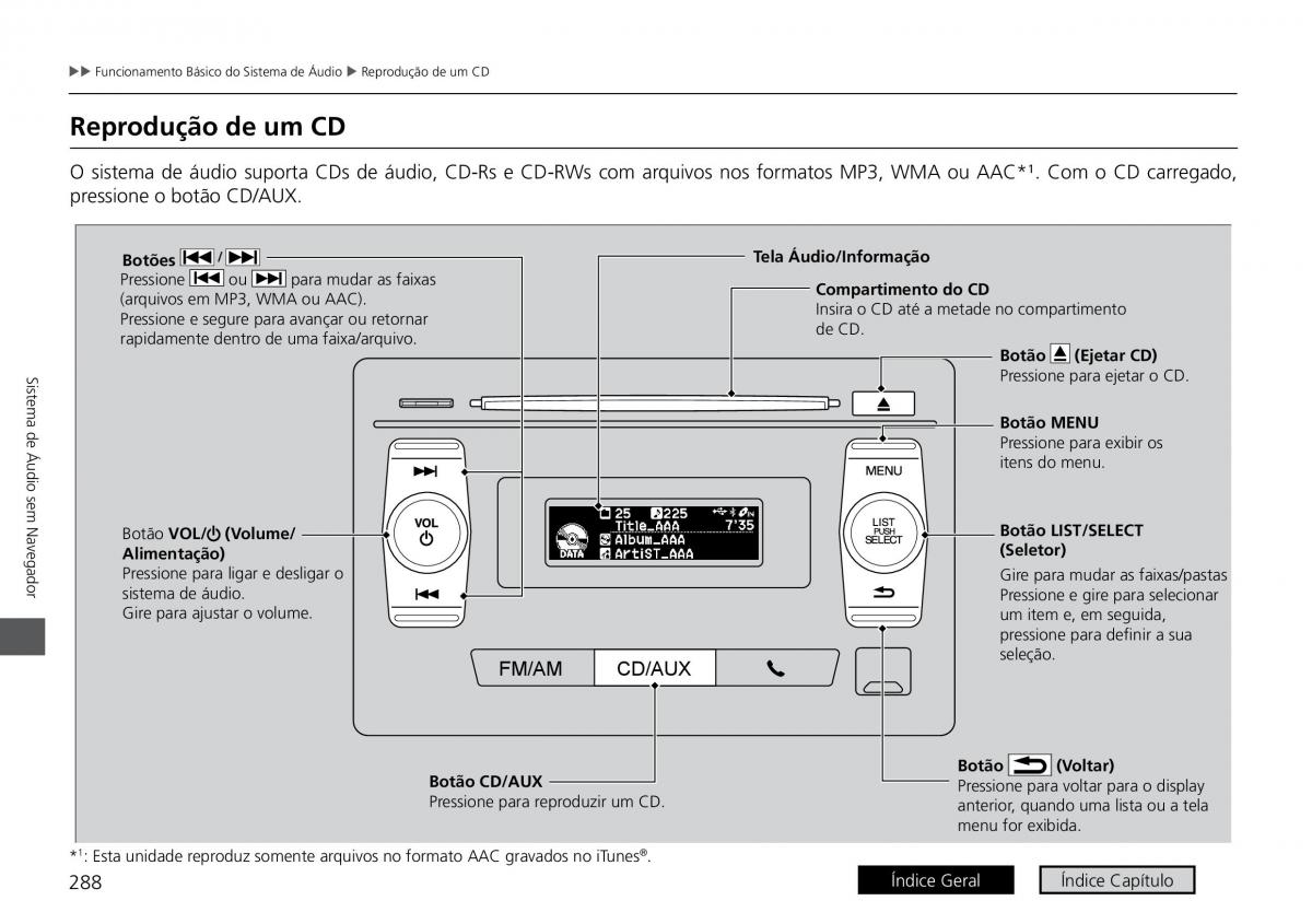 Honda HR V II 2 manual del propietario / page 296