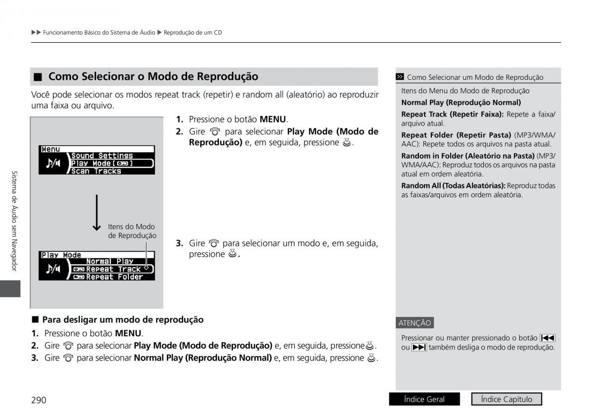 Honda HR V II 2 manual del propietario / page 298