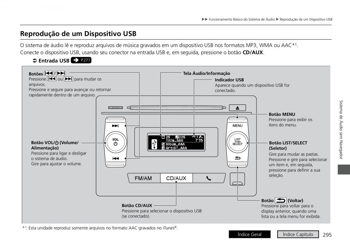 Honda HR V II 2 manual del propietario / page 303