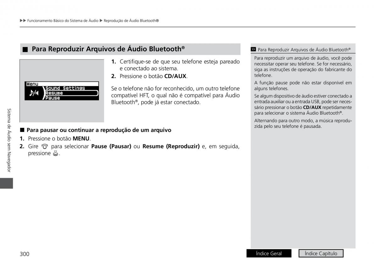 Honda HR V II 2 manual del propietario / page 308