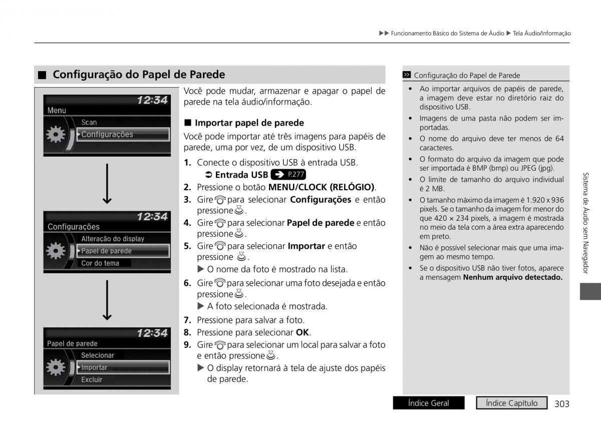 Honda HR V II 2 manual del propietario / page 311