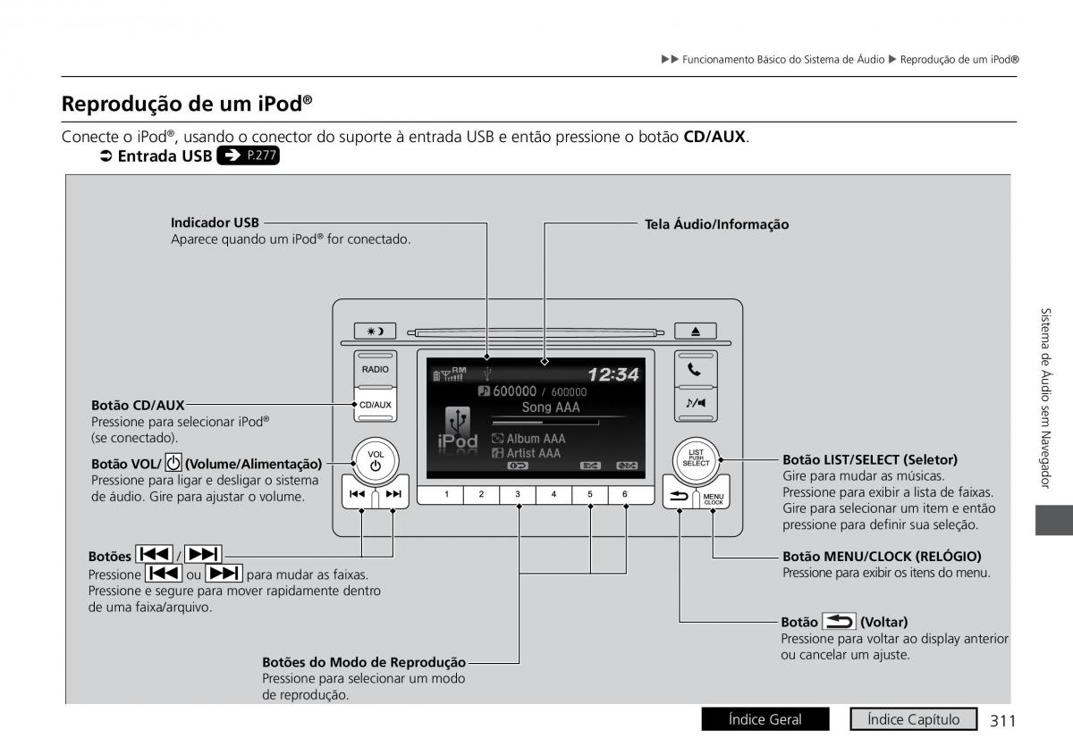 Honda HR V II 2 manual del propietario / page 319