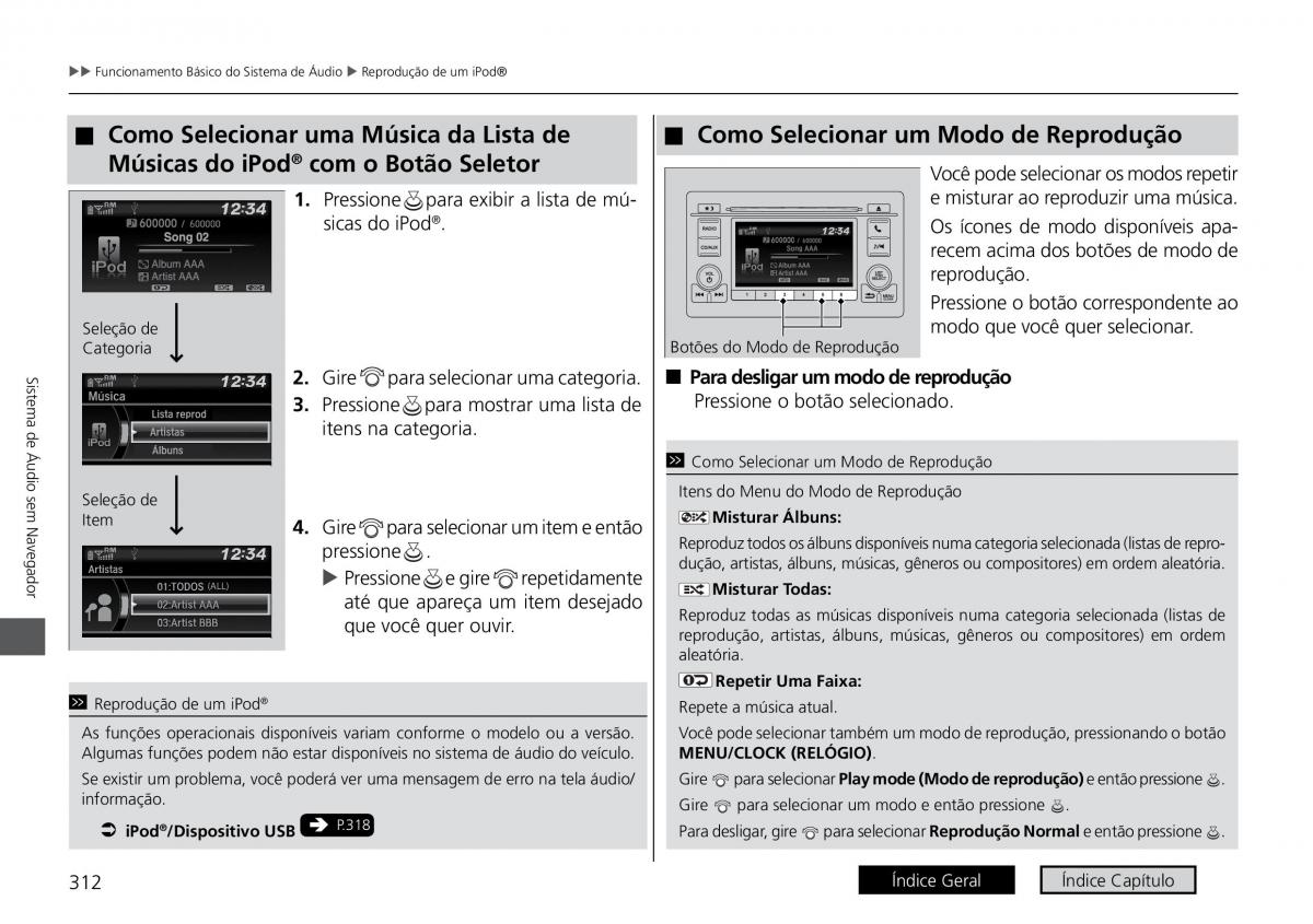 Honda HR V II 2 manual del propietario / page 320