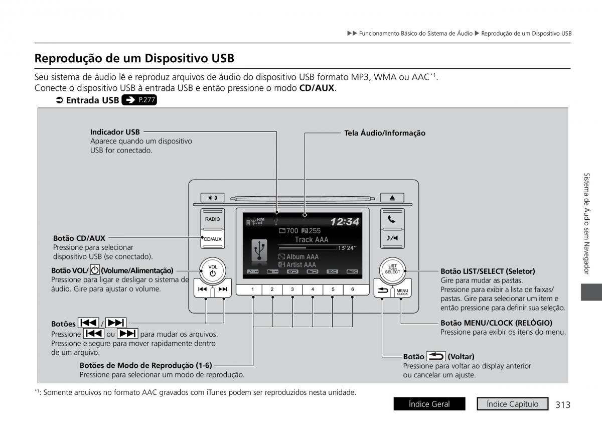 Honda HR V II 2 manual del propietario / page 321