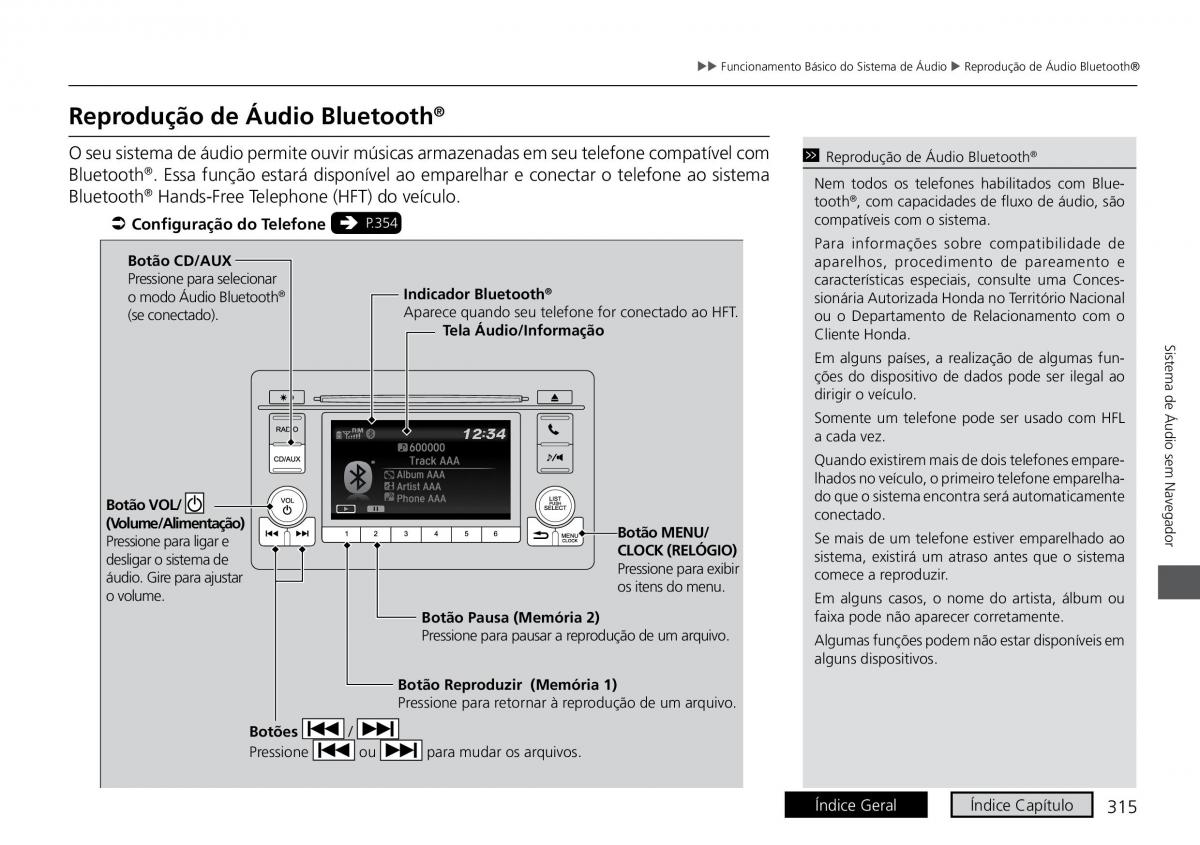 Honda HR V II 2 manual del propietario / page 323