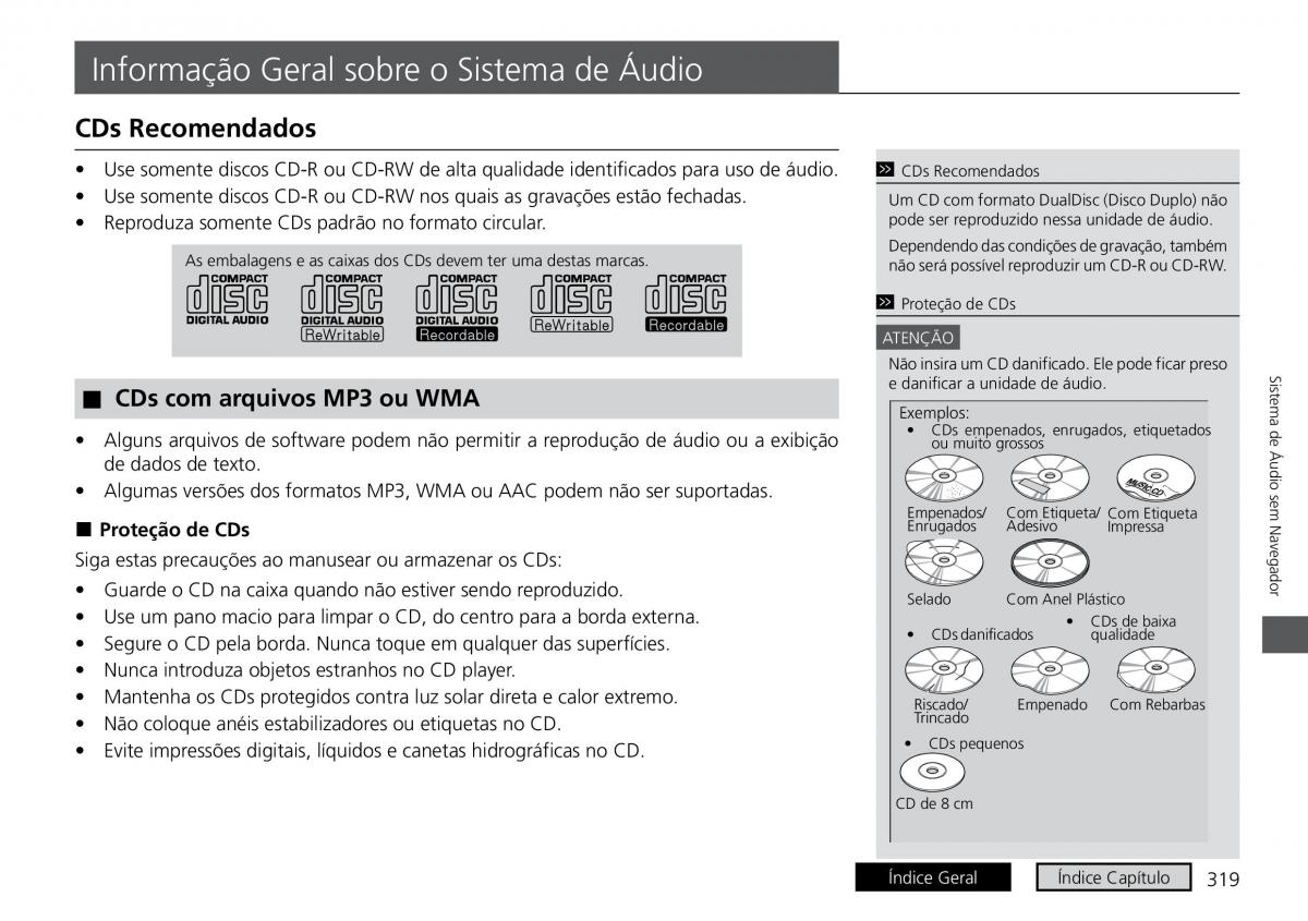 Honda HR V II 2 manual del propietario / page 327