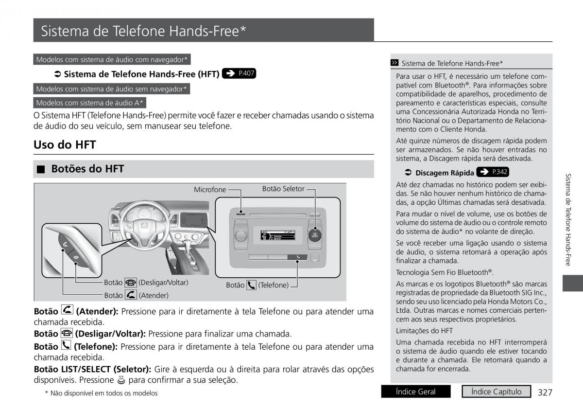 Honda HR V II 2 manual del propietario / page 335