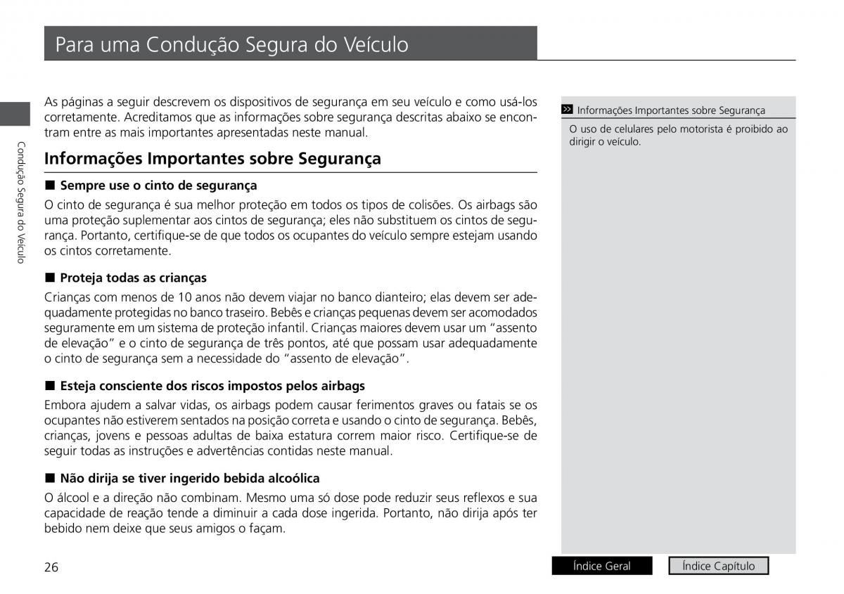 Honda HR V II 2 manual del propietario / page 34