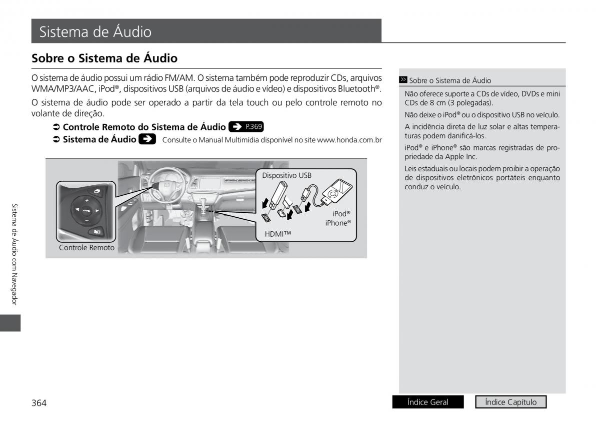 Honda HR V II 2 manual del propietario / page 372