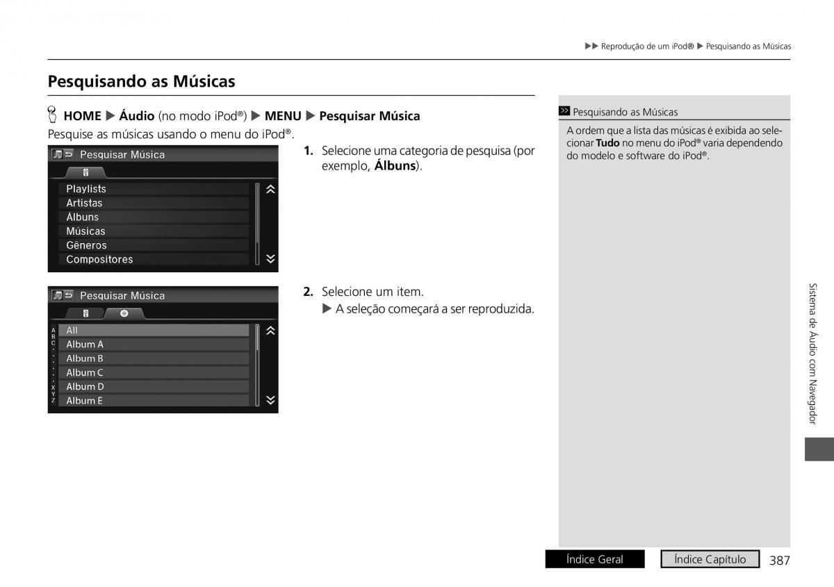 Honda HR V II 2 manual del propietario / page 395