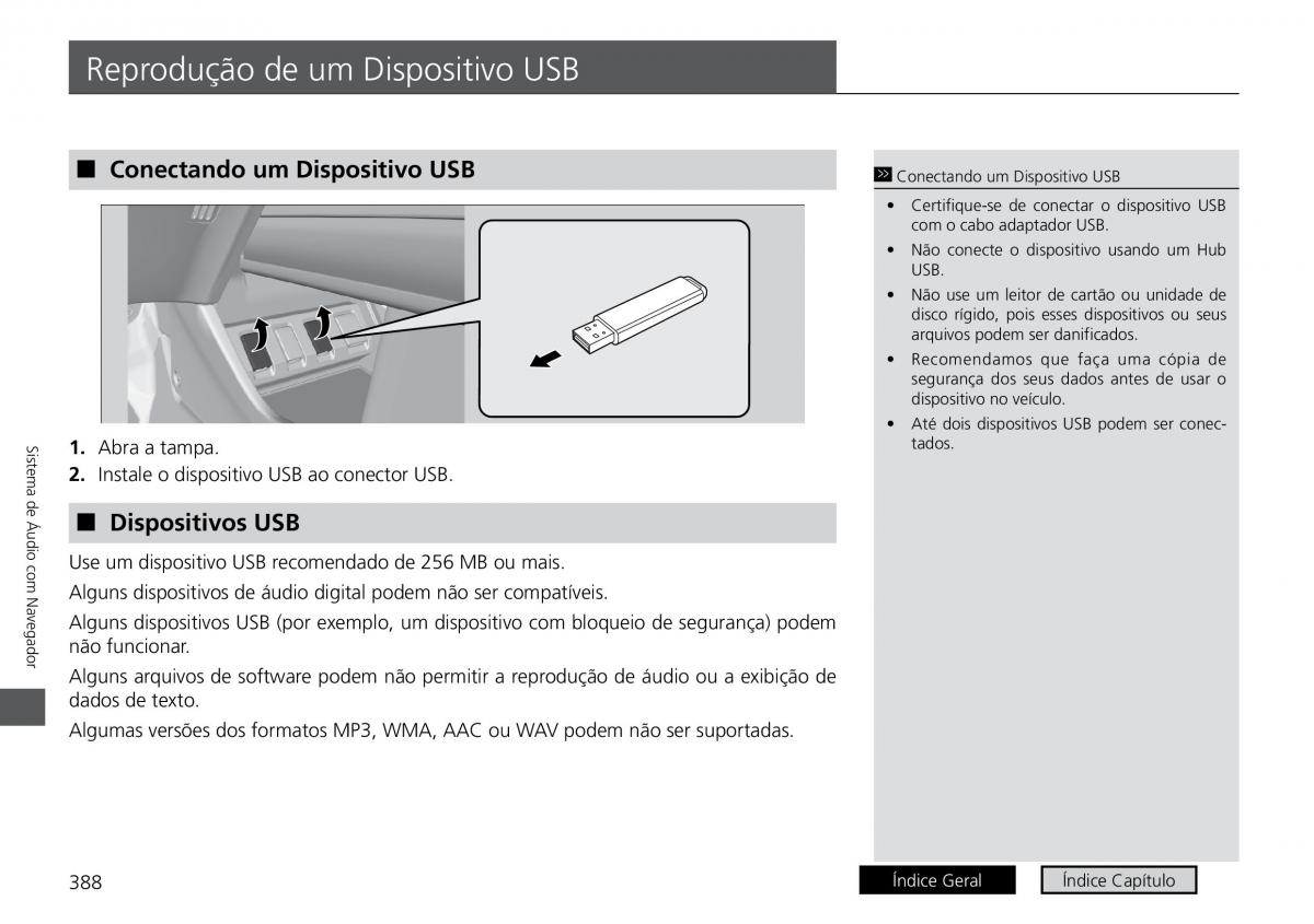 Honda HR V II 2 manual del propietario / page 396