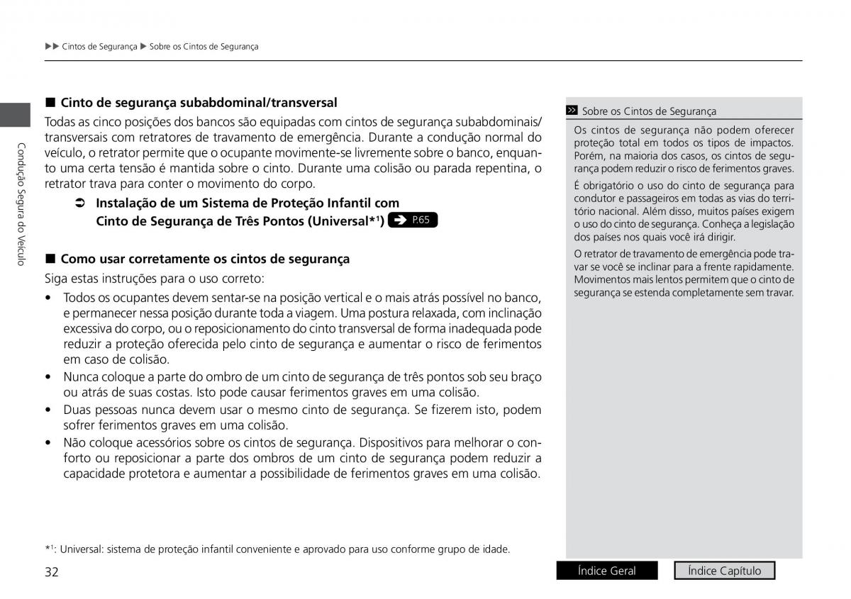 Honda HR V II 2 manual del propietario / page 40