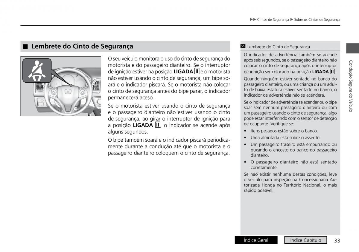 Honda HR V II 2 manual del propietario / page 41