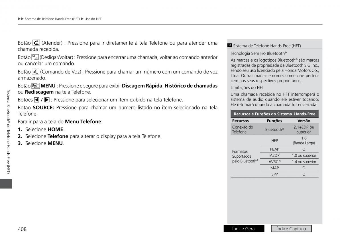 Honda HR V II 2 manual del propietario / page 416