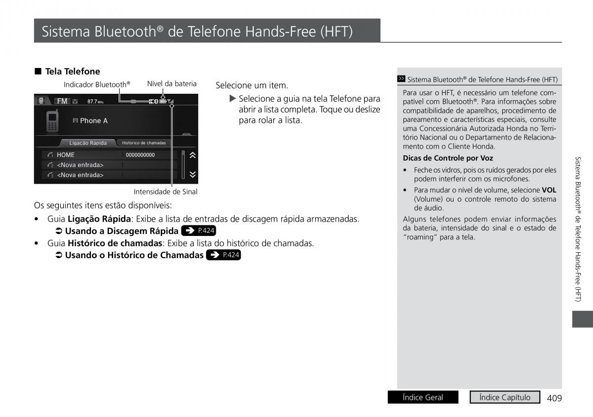 Honda HR V II 2 manual del propietario / page 417