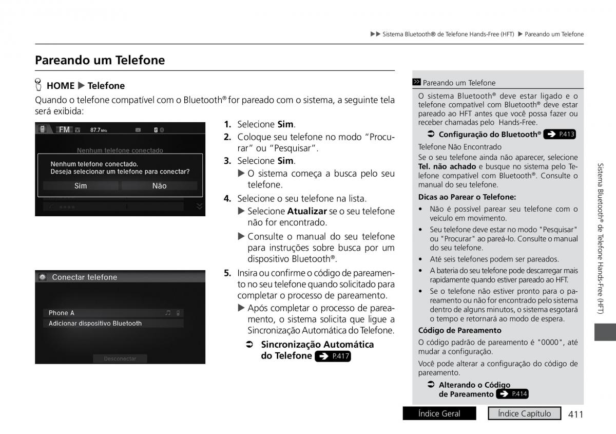 Honda HR V II 2 manual del propietario / page 419