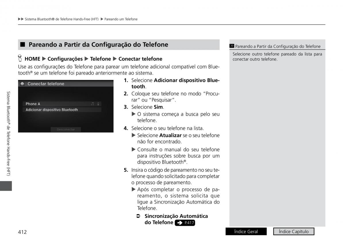 Honda HR V II 2 manual del propietario / page 420