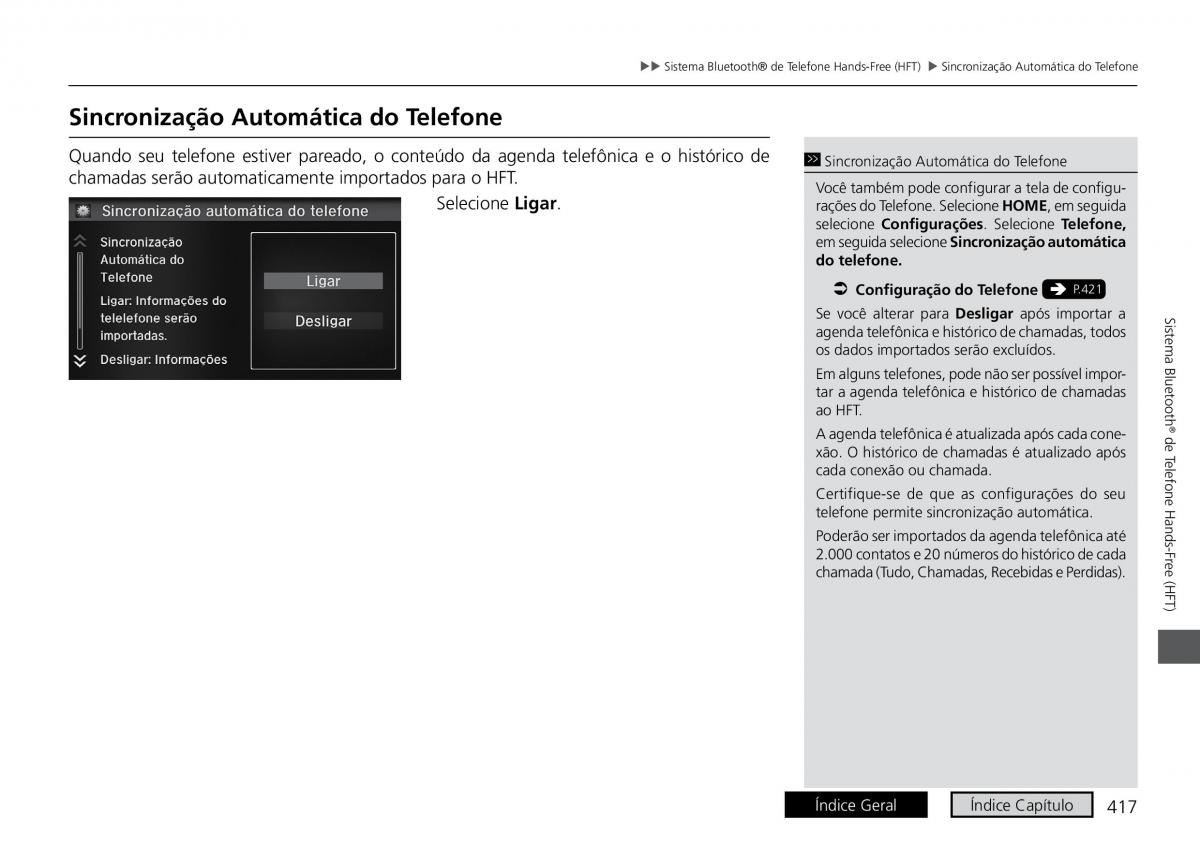 Honda HR V II 2 manual del propietario / page 425