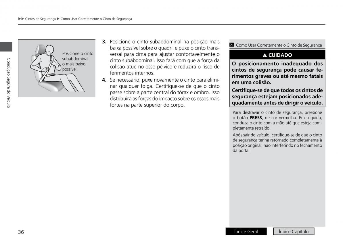 Honda HR V II 2 manual del propietario / page 44