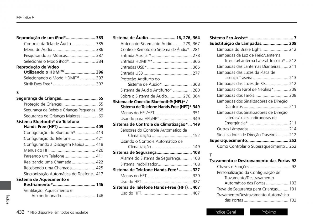 Honda HR V II 2 manual del propietario / page 440