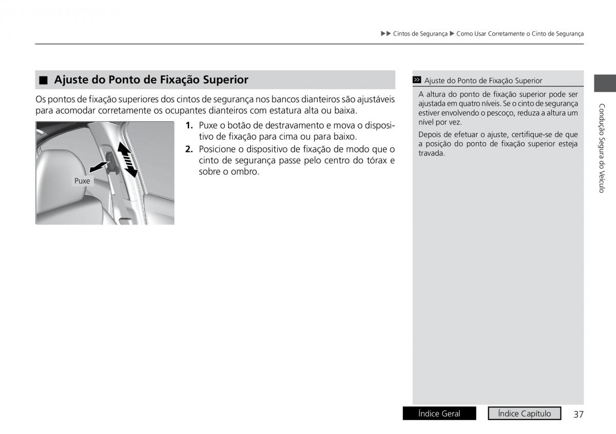 Honda HR V II 2 manual del propietario / page 45