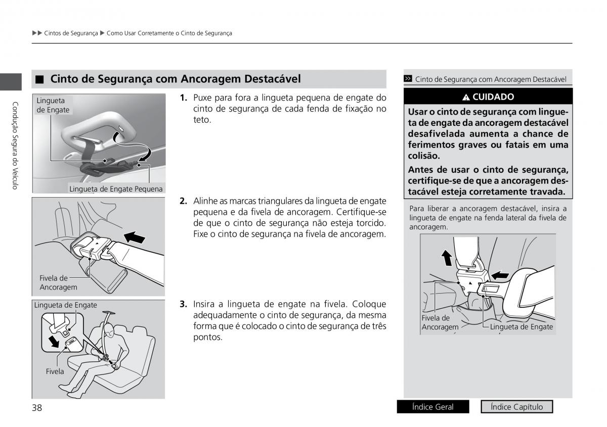 Honda HR V II 2 manual del propietario / page 46