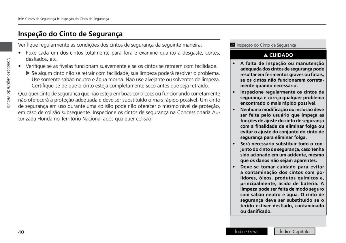 Honda HR V II 2 manual del propietario / page 48