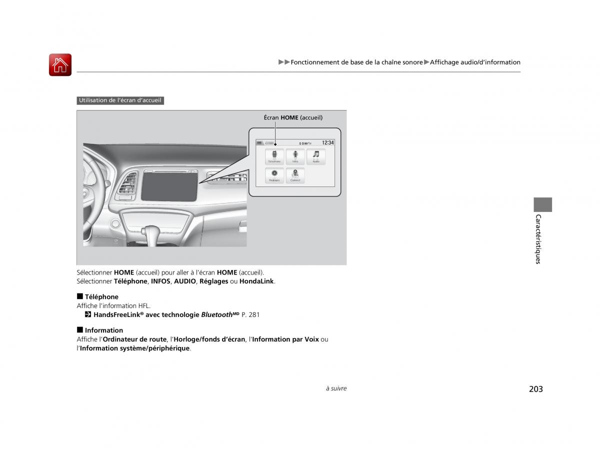 Honda HR V II 2 manuel du proprietaire / page 204