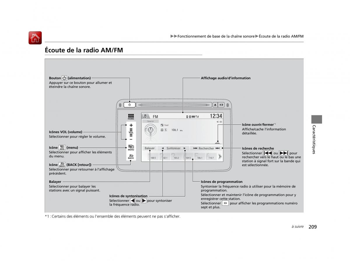 Honda HR V II 2 manuel du proprietaire / page 210