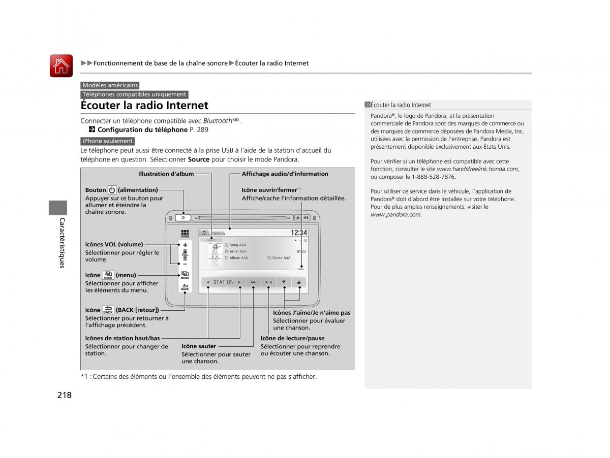 Honda HR V II 2 manuel du proprietaire / page 219