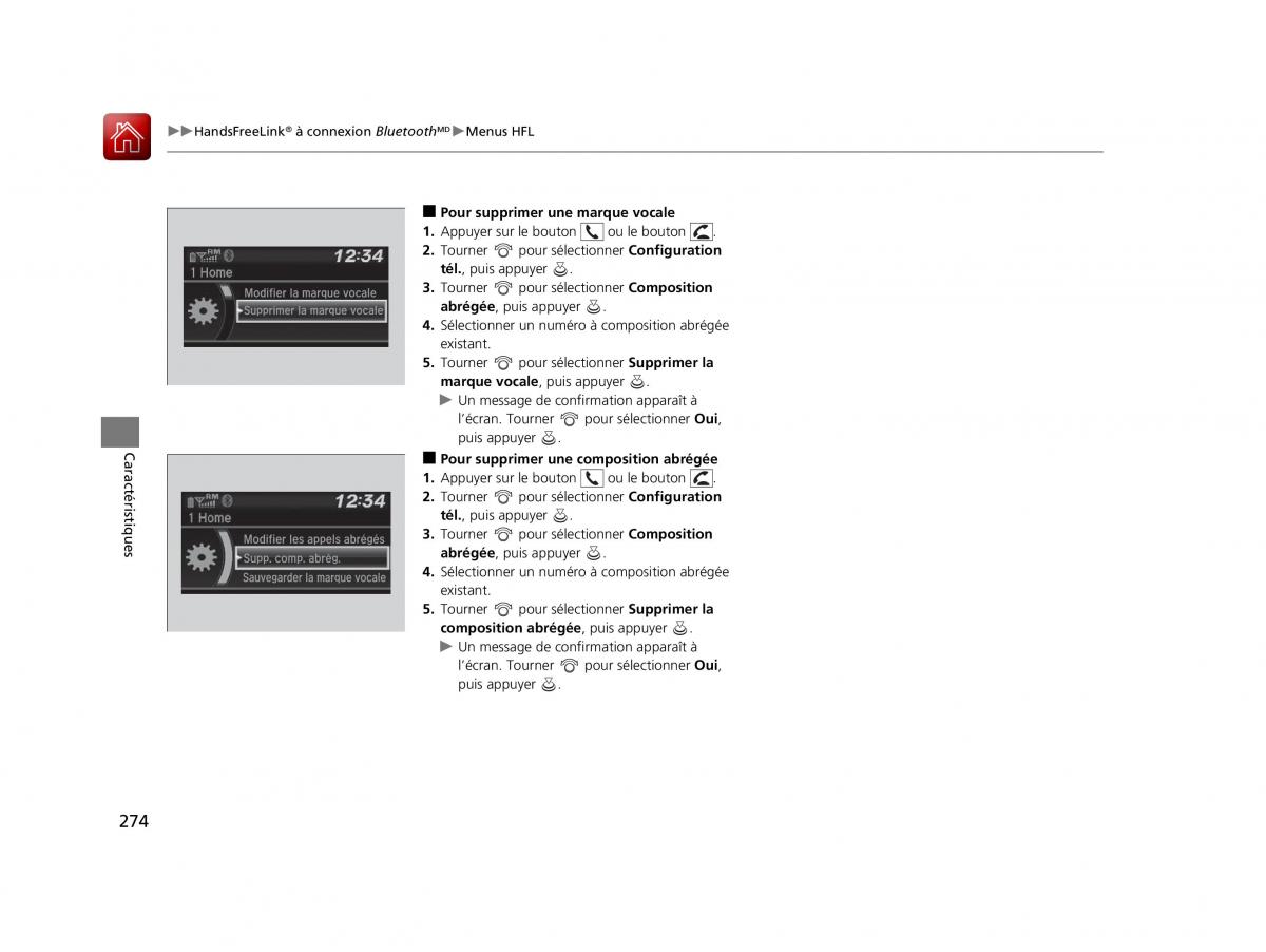 Honda HR V II 2 manuel du proprietaire / page 275