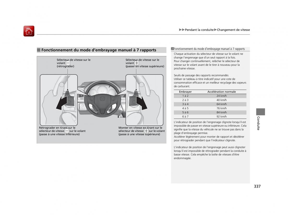 Honda HR V II 2 manuel du proprietaire / page 338