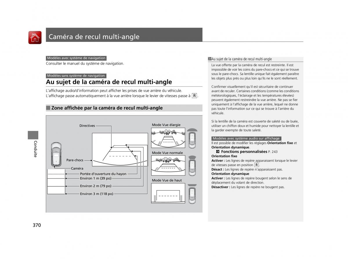 Honda HR V II 2 manuel du proprietaire / page 371