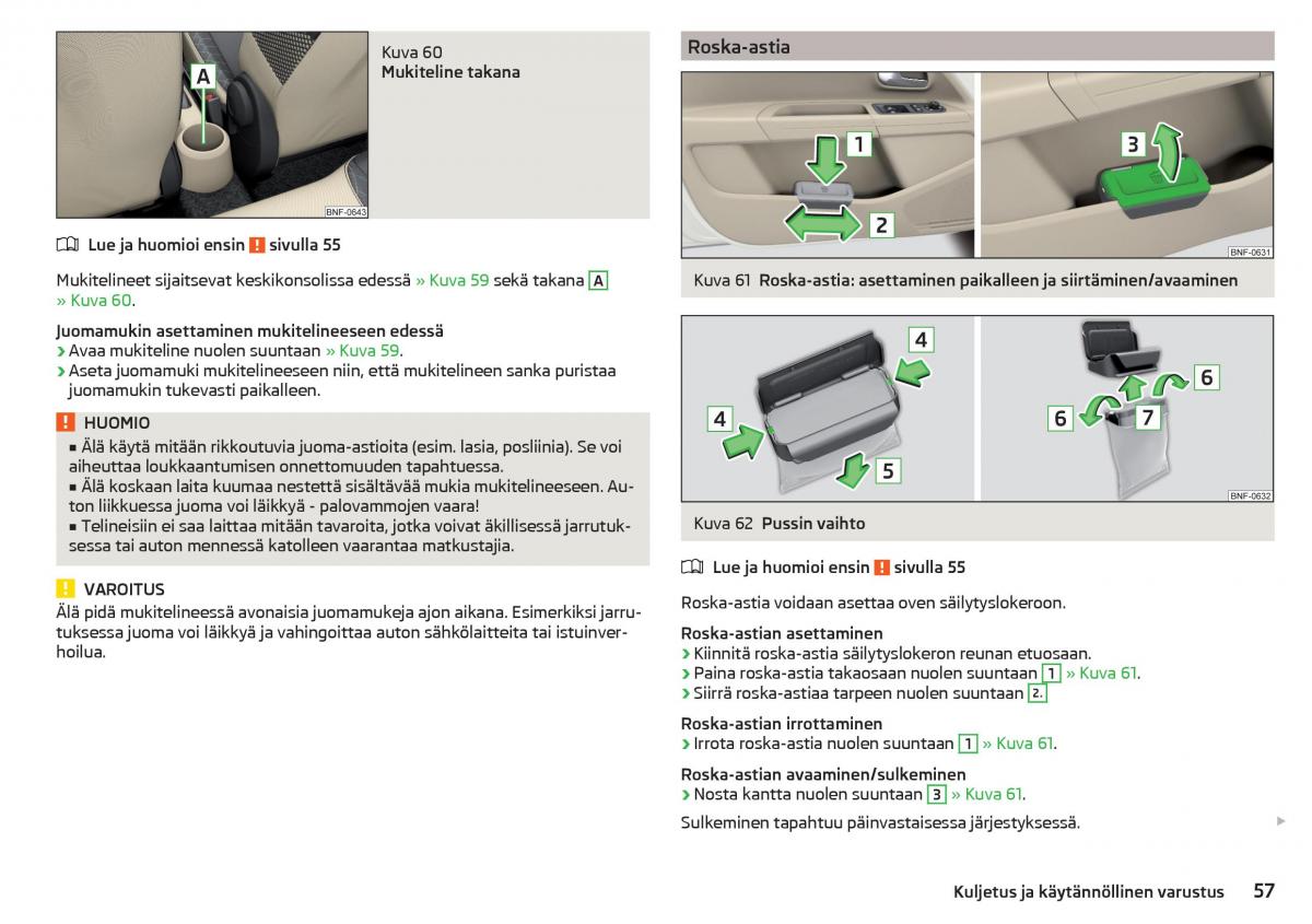 Skoda Citigo omistajan kasikirja / page 59