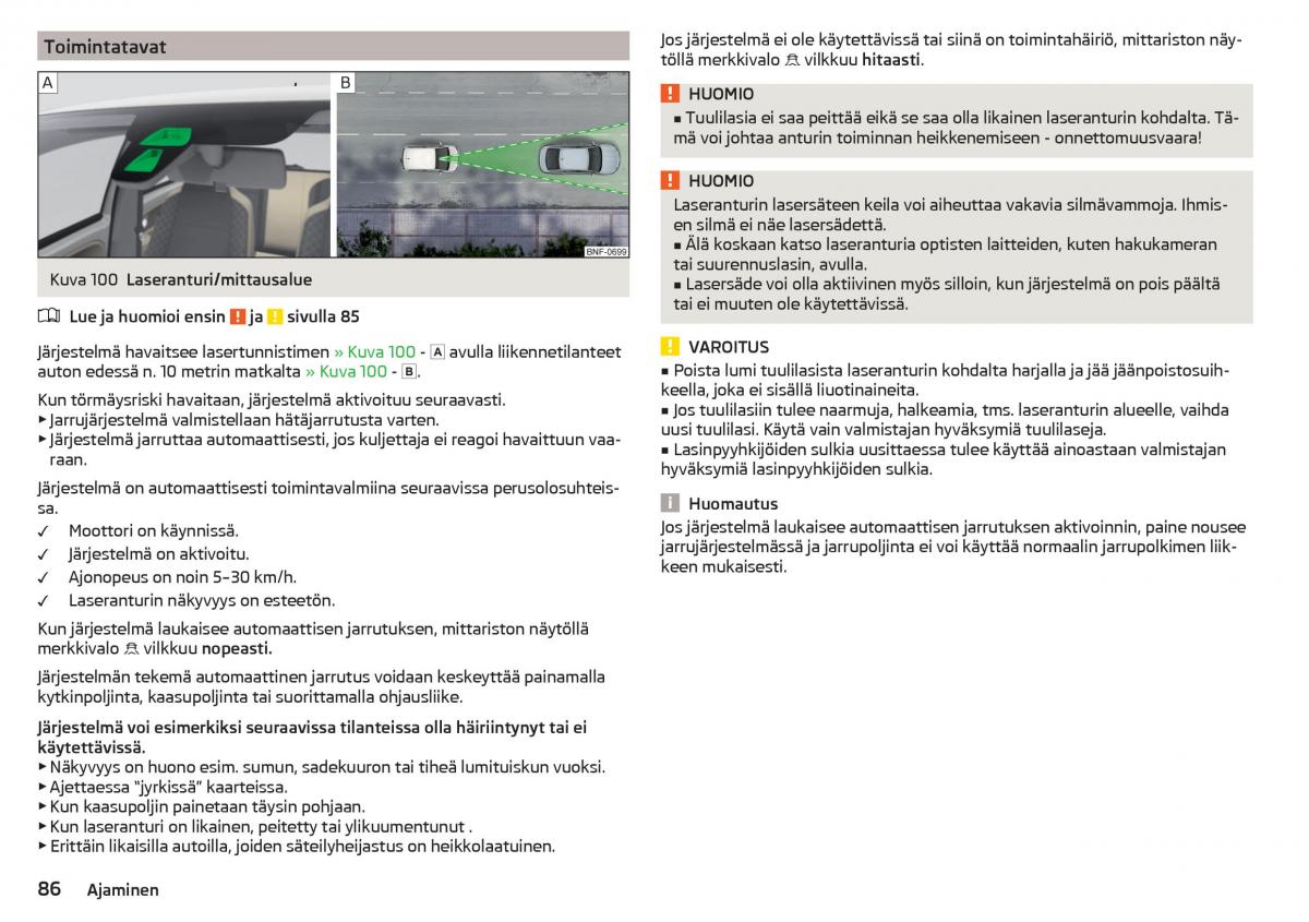 Skoda Citigo omistajan kasikirja / page 88