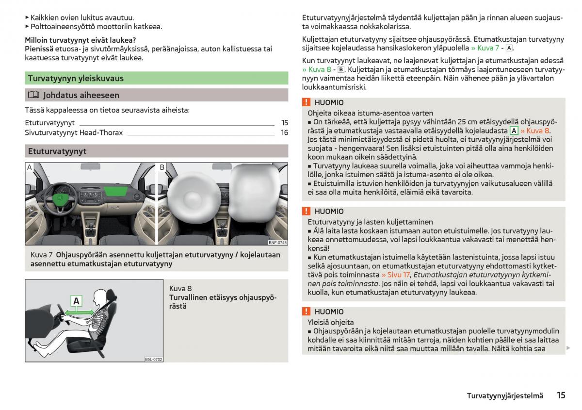 Skoda Citigo omistajan kasikirja / page 17