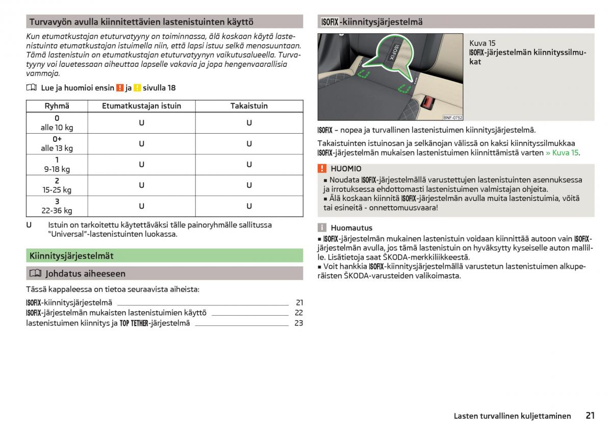 Skoda Citigo omistajan kasikirja / page 23