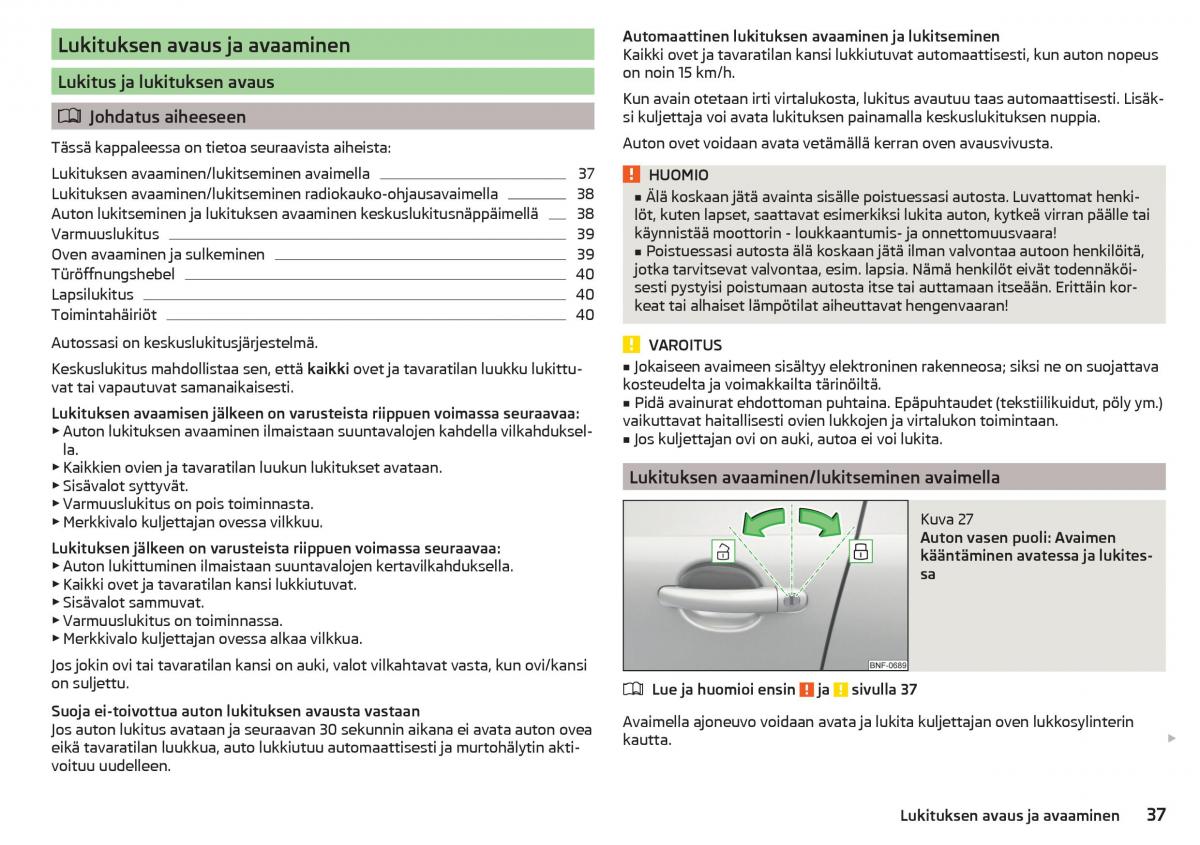 Skoda Citigo omistajan kasikirja / page 39