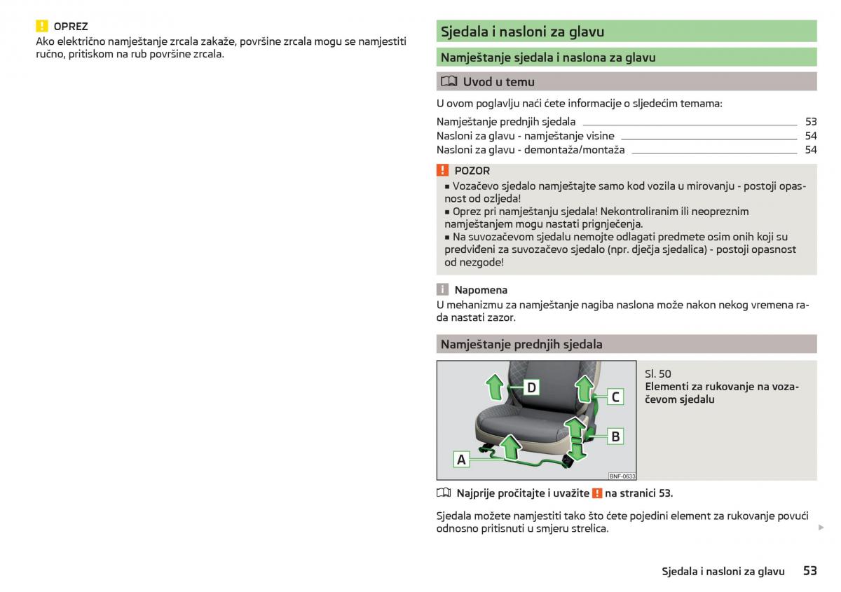 Skoda Citigo vlasnicko uputstvo / page 55