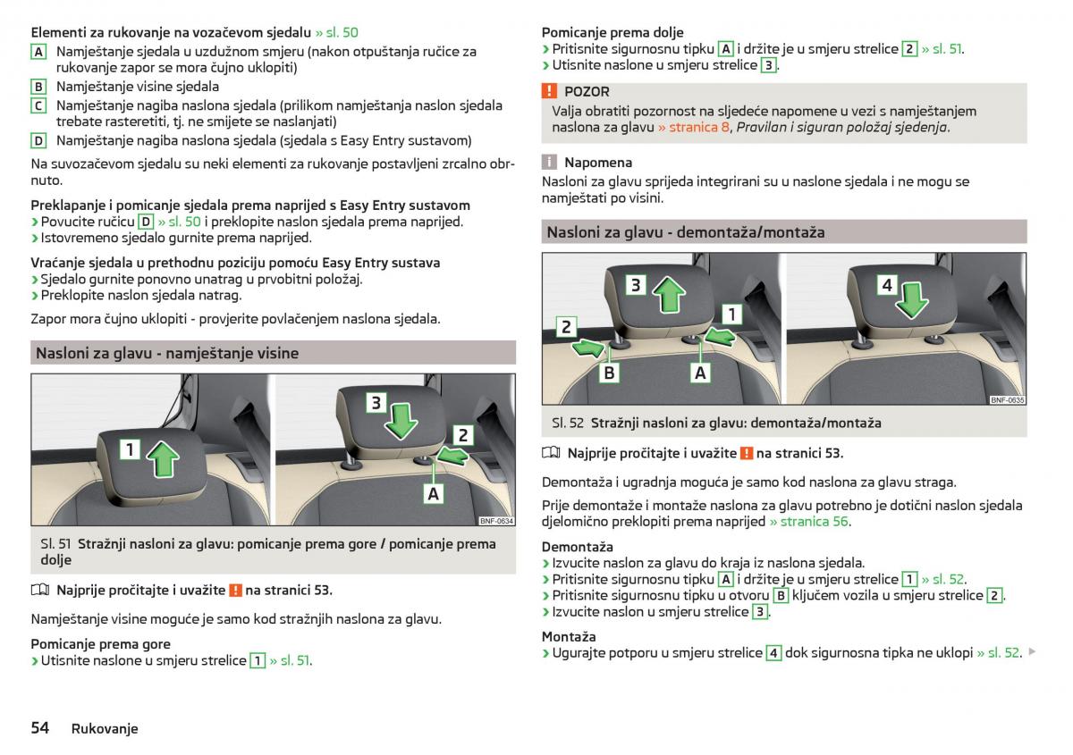 Skoda Citigo vlasnicko uputstvo / page 56